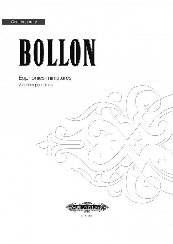 Bollon, F.&nbsp;&nbsp;Euphonies miniatures, Klavier, Geheftet&nbsp;&nbsp;Euphonies miniatures [2ms]