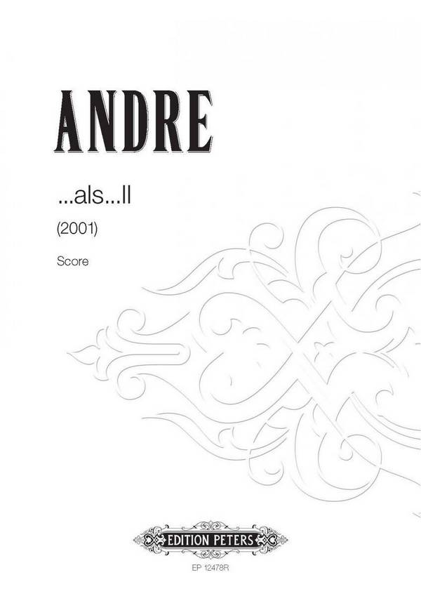 Andre, M.&nbsp;&nbsp;...als... II f. Basskl...., P., B.-Klar., VC., GH.&nbsp;&nbsp;...als... II f. Basskl... (P)