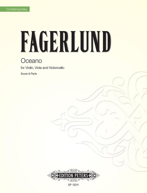 Fagerlund, S.&nbsp;&nbsp;Oceano f. violin, viola..., P., V., VA., VC., GH.&nbsp;&nbsp;Oceano f. viol... (P / E)