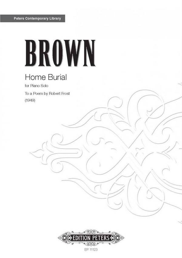 Home Buriel  for piano  