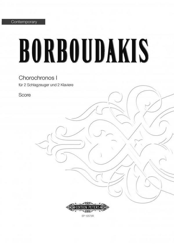Borboudakis, M.&nbsp;&nbsp;Choróchr. I f. two..., P., Klav. (2), Schlgz., GH.&nbsp;&nbsp;Chor. I f. t... (P / E)