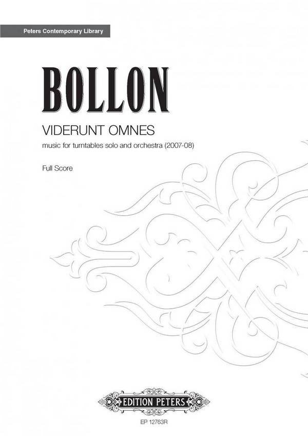 Bollon, F.&nbsp;&nbsp;Viderunt omnes, Partitur, Broschiert&nbsp;&nbsp;Viderunt omnes