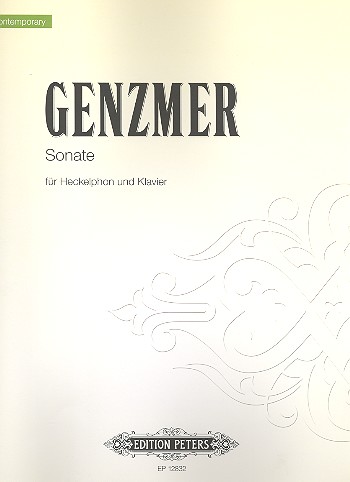 Sonate GeWV253  für Heckelphon und Klavier  