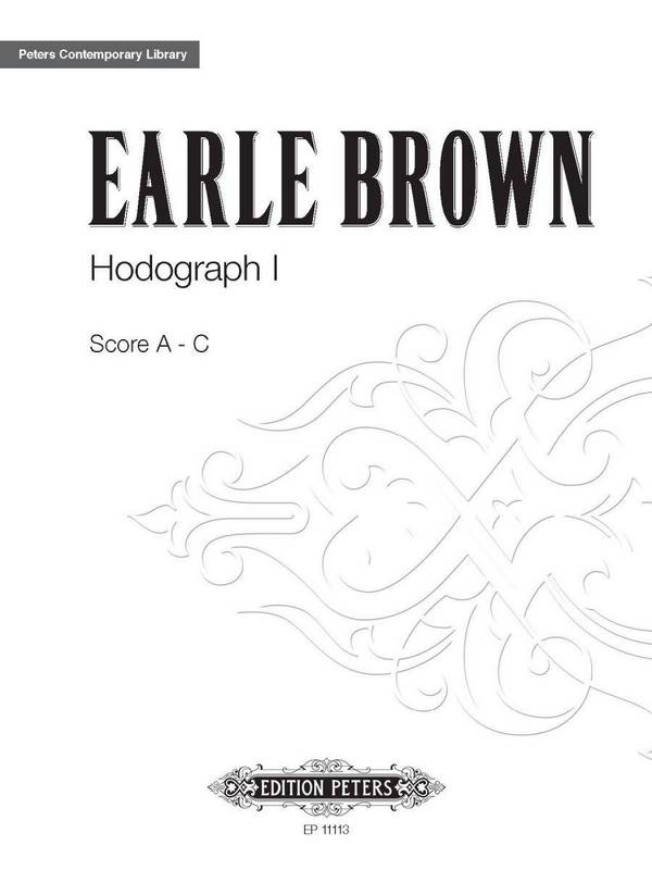 Brown, Earle Hodograph 1&nbsp;&nbsp;für Kammerensemble&nbsp;&nbsp;Partitur
