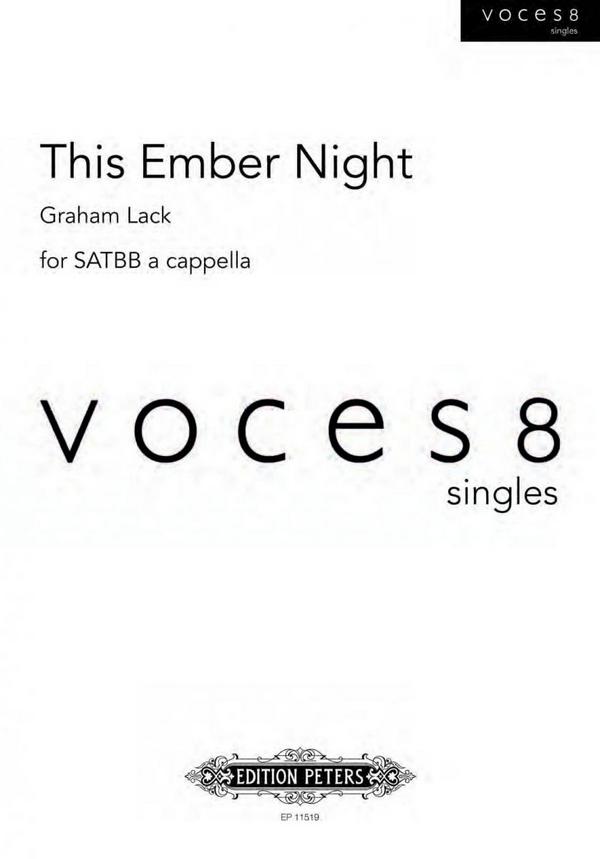 This ember Night  for mixed chorus a cappella  
