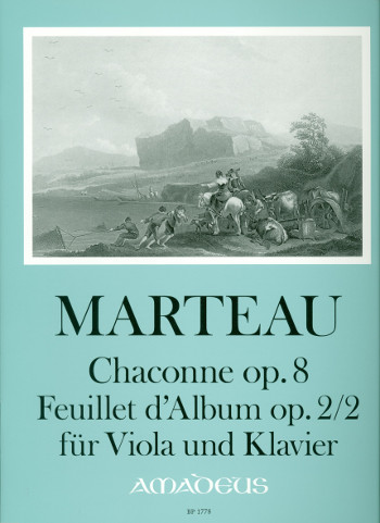Chaconne op.8 und Feuillet d'Album op.2/2  für Viola und Klavier  