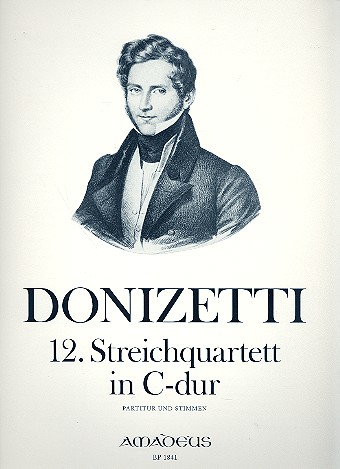 Streichquartett C-Dur Nr.12&nbsp;&nbsp;&nbsp;&nbsp;Partitur und Stimmen