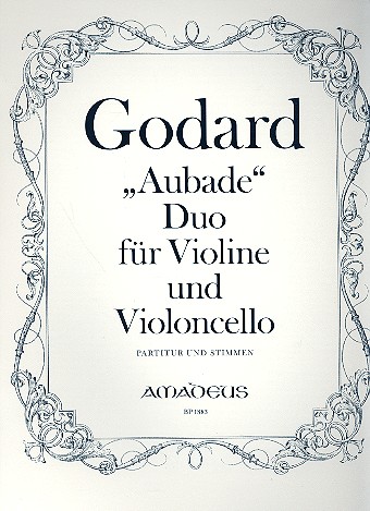 Aubade  für Violine und Violoncello  Partitur und Stimmen