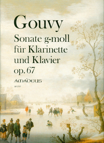 Sonate g-Moll op.67  für Klarinette und Klavier  
