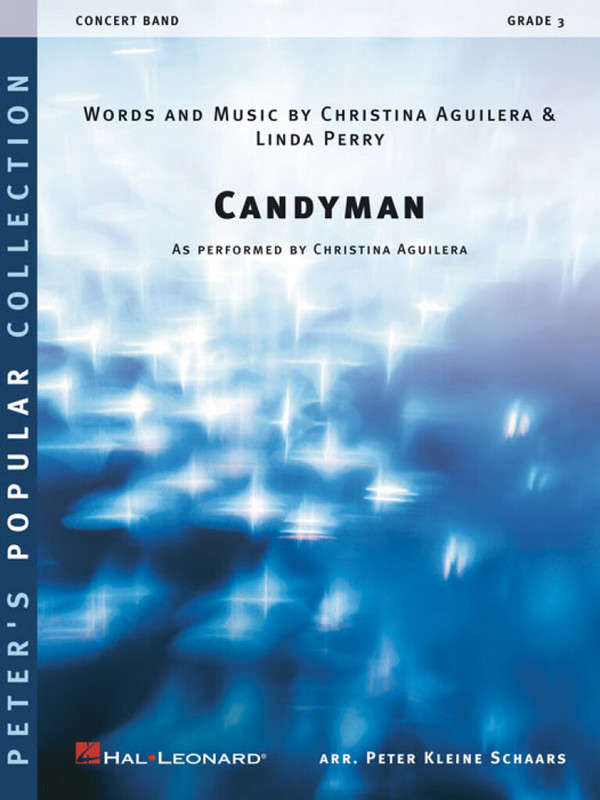 Christina Aguilera_Linda Perry, Candyman&nbsp;&nbsp;Concert Band/Harmonie&nbsp;&nbsp;Partitur + Stimmen