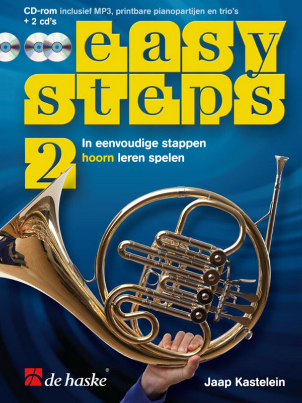Easy Steps vol.2 (+CD-ROM + 2CD's)  voor horn (nl)  