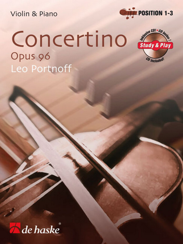 Concertino op.96 (+CD)  für Violine und Klavier  