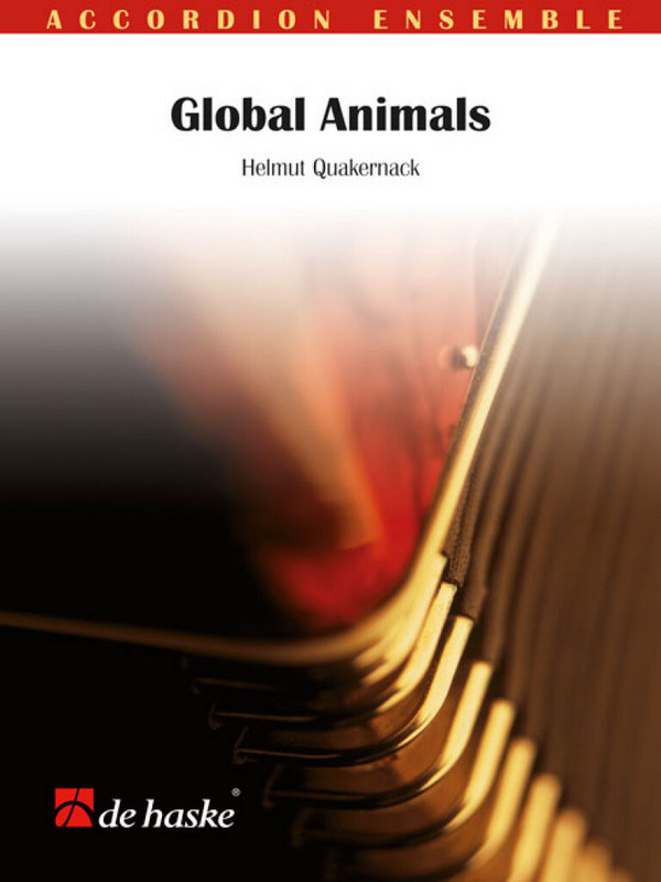 DH1135489-060 Global Animals für Akkordeonorchester  Partitur und Stimmen (4-4-2-4)  