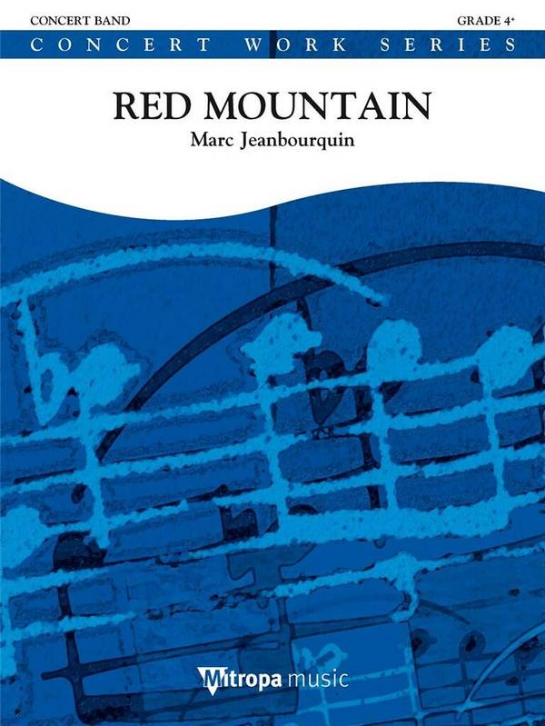 2083-17-010M Red Mountain  für Blasorchester  Partitur und Stimmen