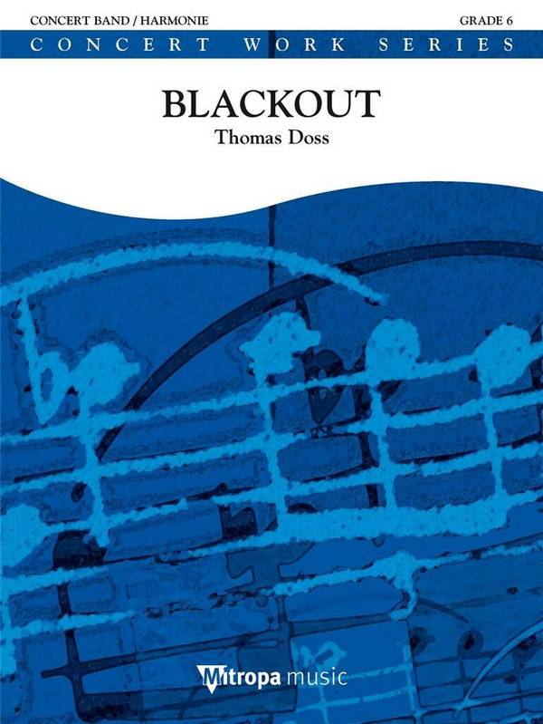 2033-17-010M Blackout  für Blasorchester  Partitur und Stimmen