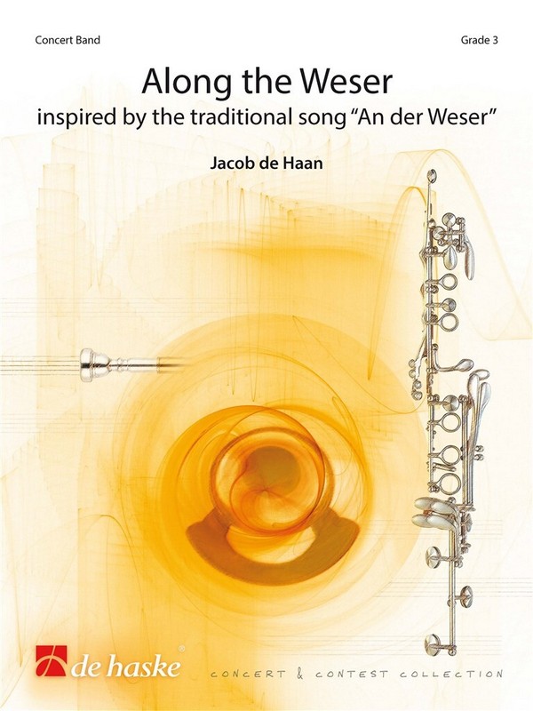 DH1175714-010 Along the Weser  for concert band  score and parts