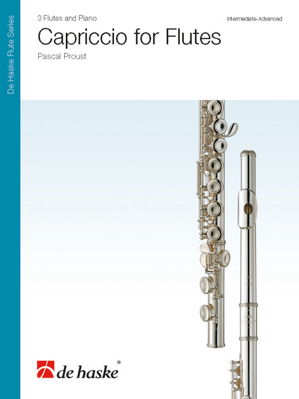 Capriccio for Flutes  for 3 flutes and piano  score and parts