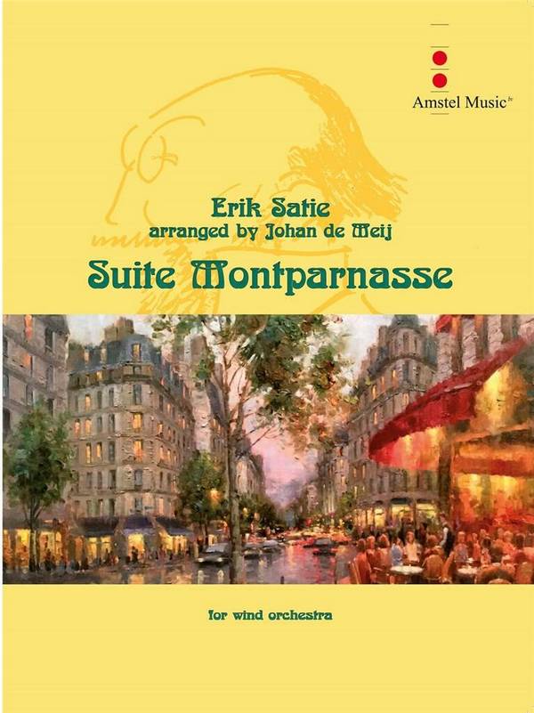 Suite Montparnasse&nbsp;&nbsp;for concert band&nbsp;&nbsp;score