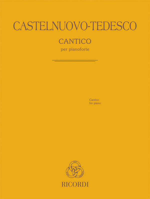 Cantico  per pianoforte  
