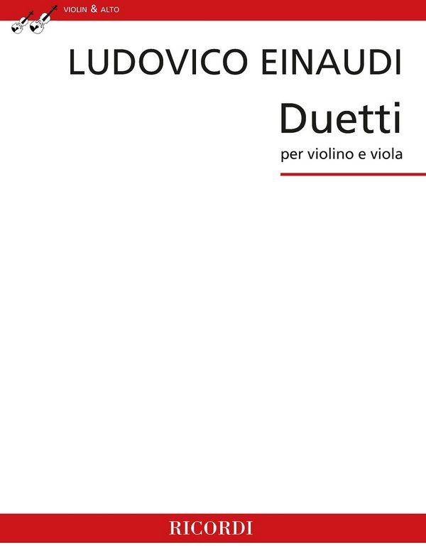 Duetti&nbsp;&nbsp;per violino e viola&nbsp;&nbsp;partitura