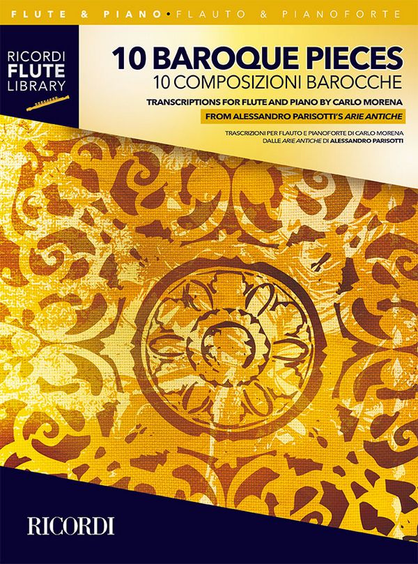 10 Composizioni barocche  2 Flutes and Piano  Buch + Einzelstimme