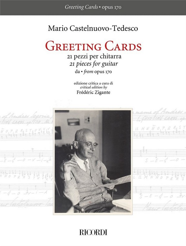 Greeting Cards  per chitarra  
