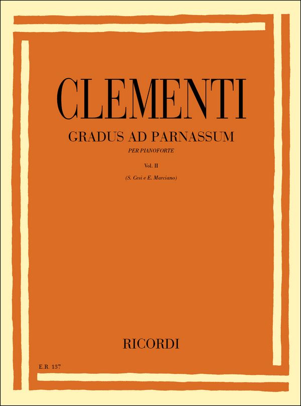 Gradus ad Parnassum vol.2  per pianoforte  