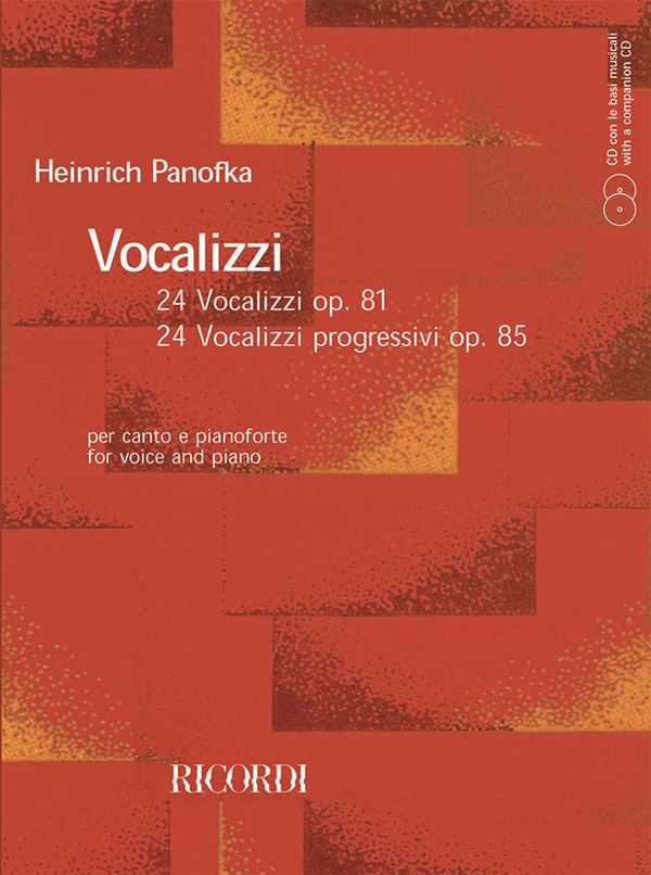 Vocalizzi op.81 e op.85 (+2 CD's)  per canto e pianoforte  