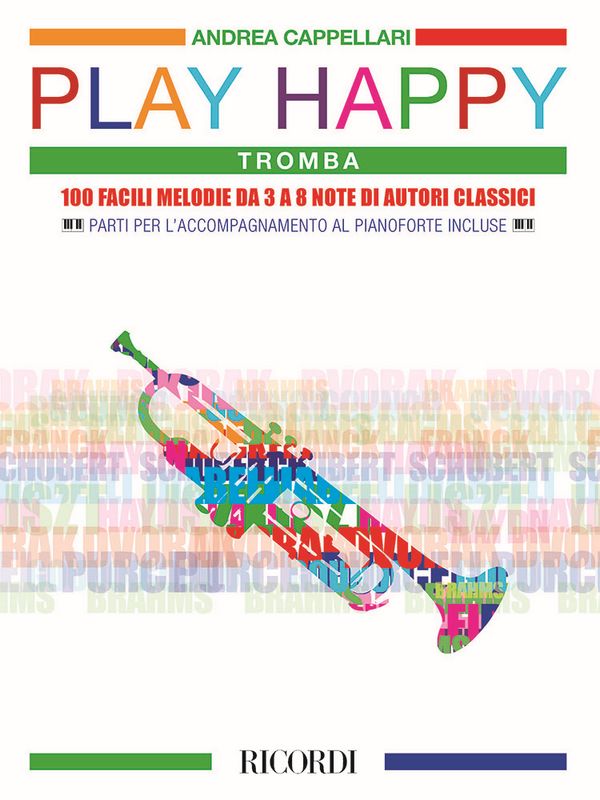 Andrea Cappellari, Play Happy (Tromba)&nbsp;&nbsp;Trumpet&nbsp;&nbsp;Buch + Einzelstimme