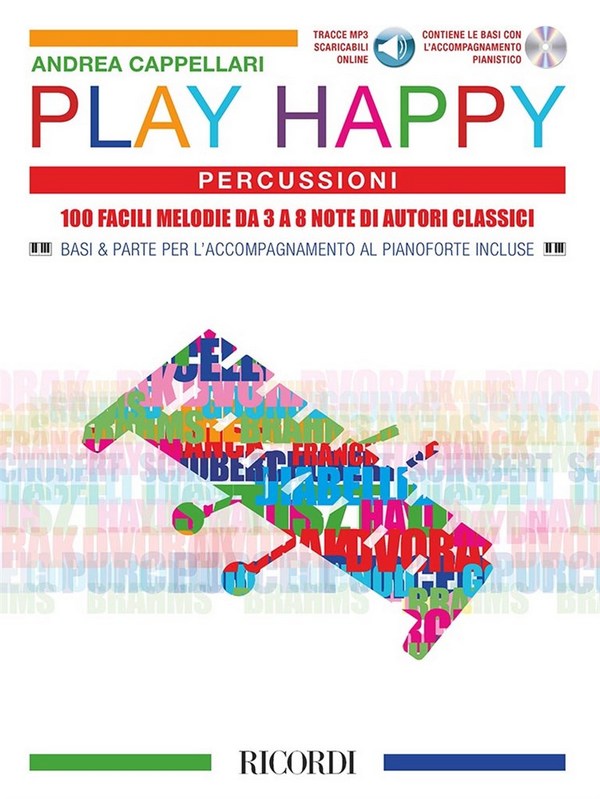 Play Happy (+CD/mp3)  per percussioni (it)  