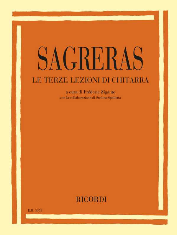 Julio S. Sagreras, Le terze lezioni di chitarra&nbsp;&nbsp;Guitar&nbsp;&nbsp;Method