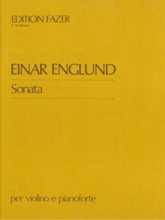 Englund, Einar Sonata  Violine und Orchester  Klavierauszug