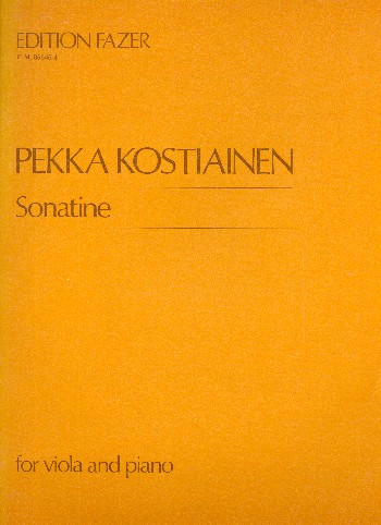 Sonatine&nbsp;&nbsp;für Viola und Klavier&nbsp;&nbsp;