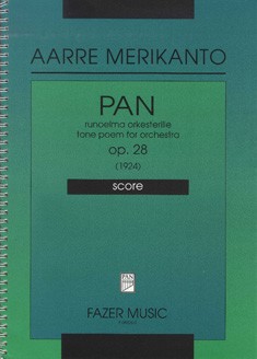 Pan op.28  for orchestra  score
