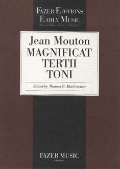 Mouton, Jean Magnificat tertii toni  gemischter Chor (SATB)  Chorpartitur
