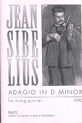 Adagio d-Moll  für Streichquartett  Stimmen