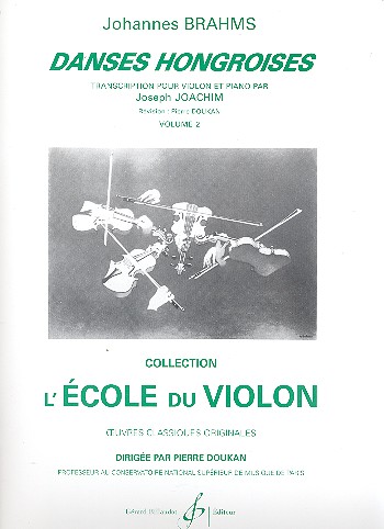 Danses hongroises vol.2 (nos.11-21)&nbsp;&nbsp;pour violon et piano&nbsp;&nbsp;