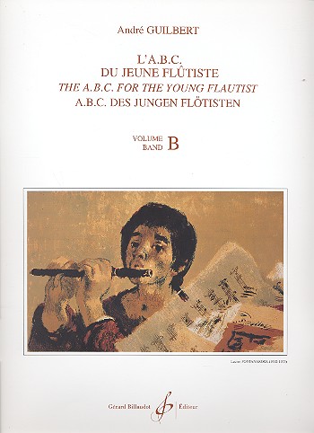 L'abc du jeune flutiste vol.B  Méthode pour flute (fr/en/dt)  
