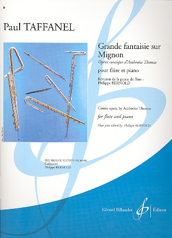 Grande fantaisie sur Mignon&nbsp;&nbsp;pour flute et piano&nbsp;&nbsp;
