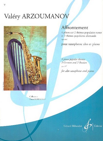Affrontement op.147&nbsp;&nbsp;pour saxophone alto et piano&nbsp;&nbsp;