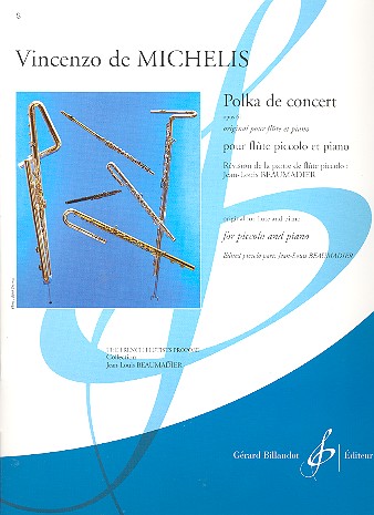 Polka de concert op.67 pour flute et piano&nbsp;&nbsp;pour flute piccolo et piano&nbsp;&nbsp;