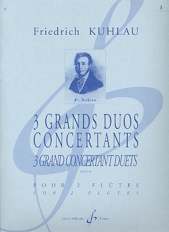 Grand duo concertant op.87,1&nbsp;&nbsp;pour 2 flûtes&nbsp;&nbsp;partition