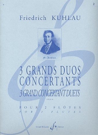 Grand duo concertant op.87,2&nbsp;&nbsp;pour 2 flûtes&nbsp;&nbsp;partition