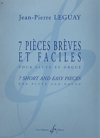 7 pièces brèves et faciles pour flute&nbsp;&nbsp;et orgue&nbsp;&nbsp;