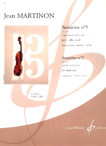 Sonatine no.5 op.32,1 pour alto&nbsp;&nbsp;&nbsp;&nbsp;