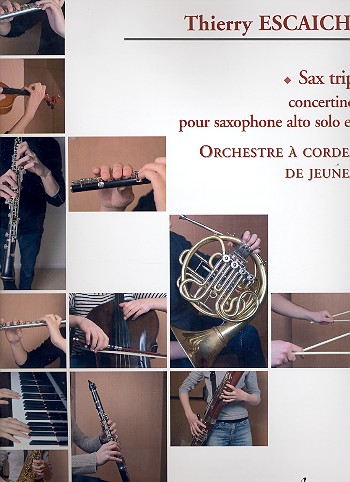 Sax Trip (+CD) pour saxophone alto&nbsp;&nbsp;et orchestre à cordes (de jeunes)&nbsp;&nbsp;partition