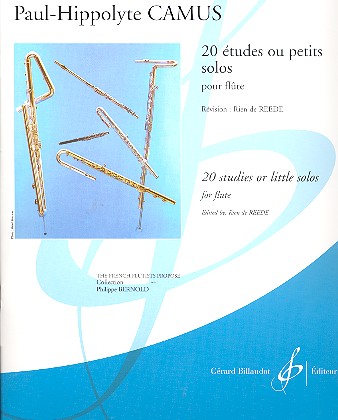 20 études ou petits solos pour flute&nbsp;&nbsp;&nbsp;&nbsp;
