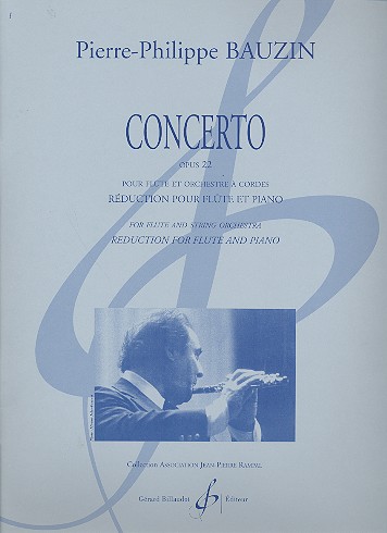 Concerto op.22 pour flûte et orchestre à cordes&nbsp;&nbsp;pour flûte et piano&nbsp;&nbsp;