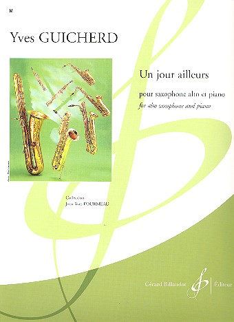 Un jour ailleurs pour saxophone alto&nbsp;&nbsp;et piano&nbsp;&nbsp;
