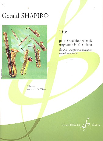 Trio für 2 Saxophone in B und Klavier